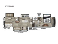 SportTrek Touring Edition STTF354VBH Floorplan Image