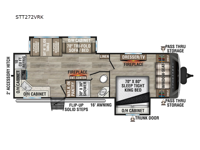 SportTrek Touring Edition STT272VRK Floorplan Image