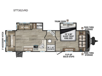 SportTrek Touring Edition STT302VRD Floorplan Image