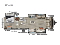 SportTrek Touring Edition STT333VMI Floorplan Image