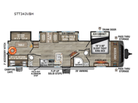 SportTrek Touring Edition STT343VBH Floorplan Image