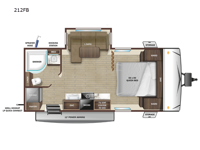 Super Lite 212FB Floorplan Image