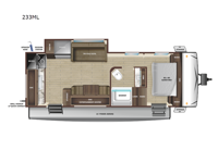 Super Lite 233ML Floorplan Image