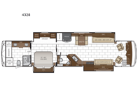 Ventana 4328 Floorplan Image