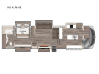 Mobile Suites MS 41FKMB Floorplan Image