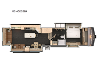 Mobile Suites MS 40KSSB4 Floorplan Image