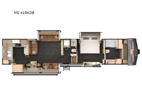 Mobile Suites MS 41RKDB Floorplan Image