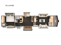 Mobile Suites MS 41FKRB Floorplan Image