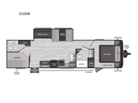 Springdale 310DB Floorplan Image