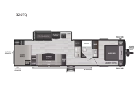 Springdale 320TQ Floorplan Image