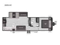 Springdale 280RKWE Floorplan Image