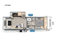 Cherokee Black Label 265SBBL Floorplan Image