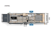 Cherokee Black Label 256RRBL Floorplan Image