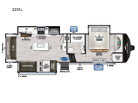 Ahara 325RL Floorplan Image