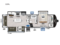 Ahara 325RL Floorplan