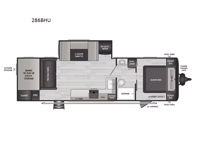 Springdale 286BHU Floorplan Image