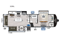 Ahara 325RL Floorplan Image