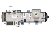 Ahara 365RL Floorplan Image