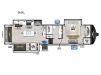 Ahara 365RL Floorplan