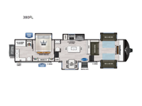 Ahara 380FL Floorplan Image