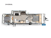 Cherokee Black Label 294GEBGBL Floorplan Image