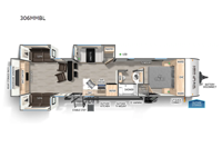 Cherokee Black Label 306MMBL Floorplan Image