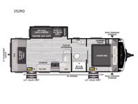 Outback 252RD Floorplan Image