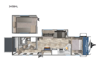 Puma 345BHL Floorplan Image