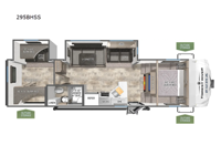 Puma 295BHSS Floorplan Image