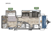 Puma 26FKDS Floorplan Image