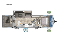 Puma 28BHSS Floorplan Image