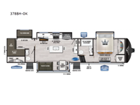 Ahara 378BH-OK Floorplan Image