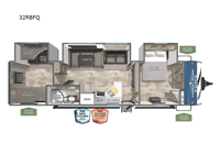 Puma 32RBFQ Floorplan Image