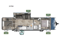 Puma 337BH Floorplan Image