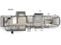 Sierra 3800RK Floorplan Image