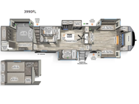 Sierra 3990FL Floorplan Image