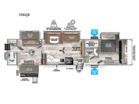 Wildwood Heritage Glen 356QB Floorplan Image