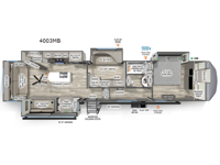 Sierra 4003MB Floorplan Image