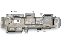 Sierra 4003MB Floorplan