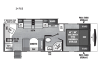 Freedom Express Select 247SE Floorplan Image