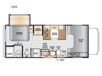 Entrada 220S Floorplan Image