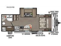 Sonic SN220VRB Floorplan Image