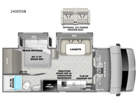 Sunseeker MBS 2400DSB Floorplan Image