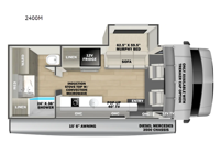 Sunseeker MBS 2400M Floorplan Image