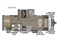 Sonic SN211VDB Floorplan Image