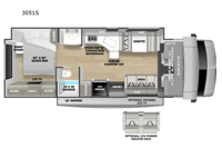 Forester Classic 3051S Ford Floorplan Image