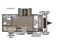 Sonic Lite SL169VUD Floorplan Image