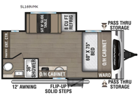 Sonic Lite SL169VMK Floorplan Image