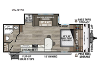 Stratus SR231VRB Floorplan Image