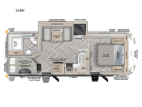 Touring Edition 24BH Floorplan Image